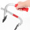 3Pcs Ergonomic Silver Battery Lifting Carrier Adjustable for Car Use 5