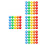 400Pcs Uniform Size Assorted Color Plastic Game and Prize Capsules 4
