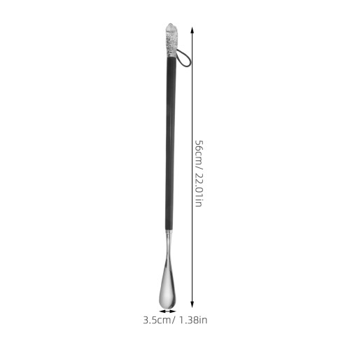 Ergonomische Zwarte Schoenlepel Handvat 2
