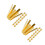 30St Messing Golfshaft Adapter Shims Octopus Design Gouden Accessoires 9