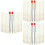 3Sets Lassen Zeepsteen Pencils Met Antislip Houder 8