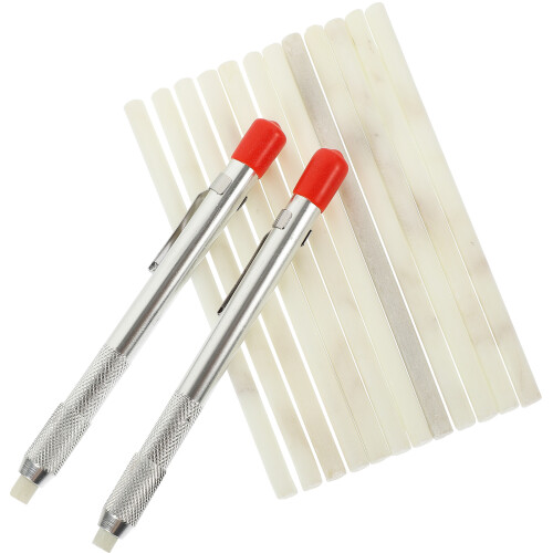 3Sets Lassen Zeepsteen Pencils Met Antislip Houder 1