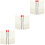 3Sets Lassen Zeepsteen Pencils Met Antislip Houder 7