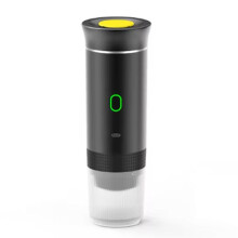 3 in 1 Wireless Electric Portable Espresso Coffee Machine for Car & Home Camping Travel Capsule Coffee Maker Black