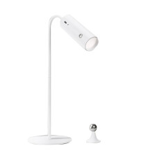 Kabellose LED-Tischlampe - Stufenlos Dimmbare Schreibtischlampe mit USB-Anschluss, Augenschützendes Leselicht für das Schlafzimmer im Home-Office
