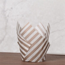 50PCS Newspaper Style Cupcake Liner Baking Cup for Wedding Party Tulip Muffin Cupcake Paper Cup Oilproof Cake F
