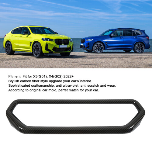 BMW X3 X4 2022+ Lüftungsgitter Carbon Style