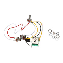 Cablaggio precablato per chitarra, Interruttore a levetta a 3 vie 1V1T 500K per chitarra elettrica