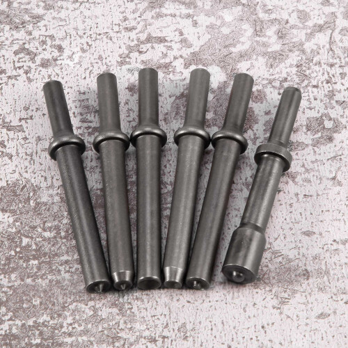 7 Pcs Great Heavy Duty Smoothing Pneumatic Air Rivet Hammer Tools Kit 2