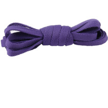 (Purple, 120cm/47.24in) Shoelace Terylene Cotton Colorful Flat Shape Sports Casual Shoes Simple Fashion
