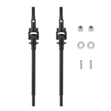 2 StüCk Stahl-Metall-Vorderachs-Antriebswelle CVD für Axial SCX10 II 90046 1/10 RC-Raupenwagen AR44-Achs-Upgrade-Teile