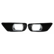 Fog Lamp Frame Front Bumper Lower Chrome Grill Bezel Cover for Camry XV40 2007 2008 2009 Car Accessories