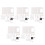 5X for Jetson  B01 A02 2GB Acrylic Case Development Board Universal Protective Shell with Cooling Fan 1