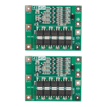2X 4S 40A Li-Ion Lithium Battery 18650 Charger Pcb Bms Protection Board for Drill Motor 14.8V 16.8V Lipo Cell Module