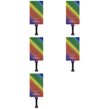 5X Módulo Receptor de Carga Inalámbrica de 10W 5V 2A Puerto Universal para Android Qtandard (Tipo-C)