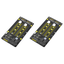 2X New Version Dual M.2 NVME SSD to Dual SFF-8643 Adapter