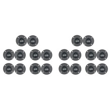 20Pcs 6Ω 30W Black Silk Film Soft Dome Tweeter Speaker Unit