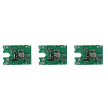 3X BMS 5S 18V 21V 30A Lithium-Batterie-Schutzplatine PCB 18650 Batterieladeschutz-Platinenmodul für Schraubendreher