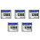 5X 128MB Compact Flash Memory Card for Camera, Advertising Machine, Industrial Computer Card 1
