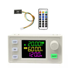 SK120X CNC  Geregeltes Netzteil + IR-Kit - Step /Down Tisch 6-36V auf 0-36V 120W USB Stabilisierter Konverter