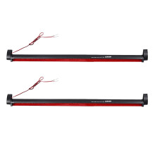 2 PC Universal Red 80 LED Car Third Brake Light Rear Tail Light High Mount Stop Lamp