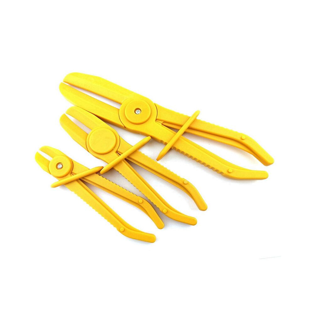 3-Piece Hose Clamp, Cut-Off Clamp, Sealing Clamp, Special Clamp For Auto Repair, Auto Tubing Clamp Tool 6033968542354
