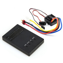 80A Brossé 1080 Gouverneur éLectronique ESC éTanche avec Carte de Programme pour Voiture de Piste 1: 10 1/8 WP