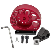 Adjustable Drill Dowel Maker Jig 8mm-20mm with Carbide Blades Woodworking Electric Drill Milling Dowel Auxiliary Tool