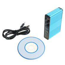USB 6 canaux 5.1/7.1 Surround carte son externe PC portable