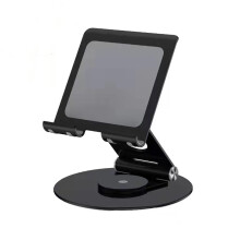 Support de bureau en aluminium pour tablette, support pour-Noir
