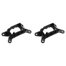 2X Warning Light Brackets for Forte Cerato Radio Stereo Unit Multimedia DVD Emergency Hazard Flasher
