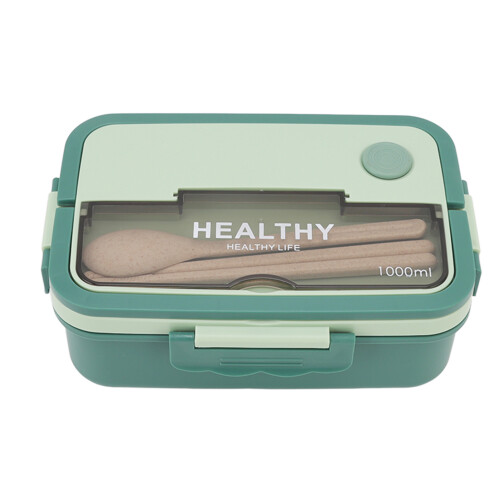 Plastic3-Compartment Lunch Box1000ml 2