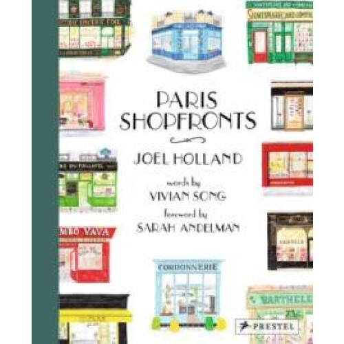 Paris Shopfronts Hardcover Book