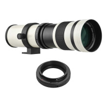 Super Telephoto Zoom Lens 420-800mm F8.3-16 Manual Focus for Canon DSLR Cameras