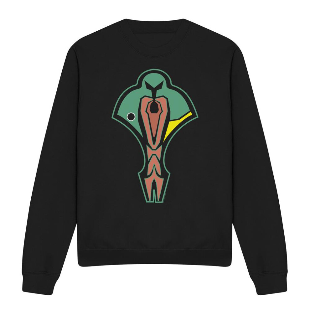 Star Trek (M, ) Unisex Adult Cardassian Logo Sweatshirt Black