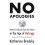 No Apologies by Katherine Brodsky Hardcover Book 1