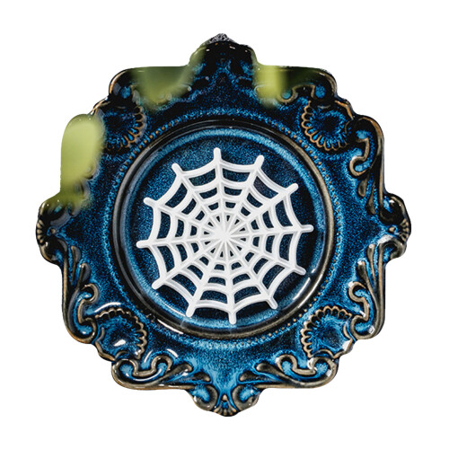 Cookie Stamp Cartoon Halloween Biscuits-Spider web laminatio