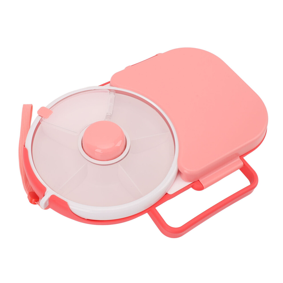 Snack Rotating Container with Lid 29x22 cm Roseate