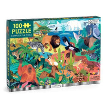 Animals of the World 100 Piece Puzzle by Mudpuppy Other Book