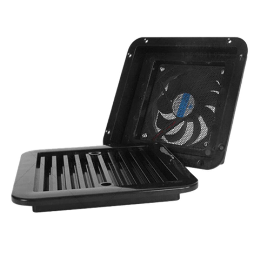 (Mute ) Rv Ventilation Fan Air Vent Lightweight Silent Ventilator Camper Black 5759983891710