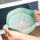 Green Silicone Foldable Popcorn Bucket, 12x11.5cm 1