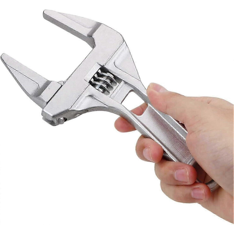 Adjustable Wrench, 6-68Mm Aluminum Alloy, Short Handle Narrow Space Pipe Repair Tool 6901508065635
