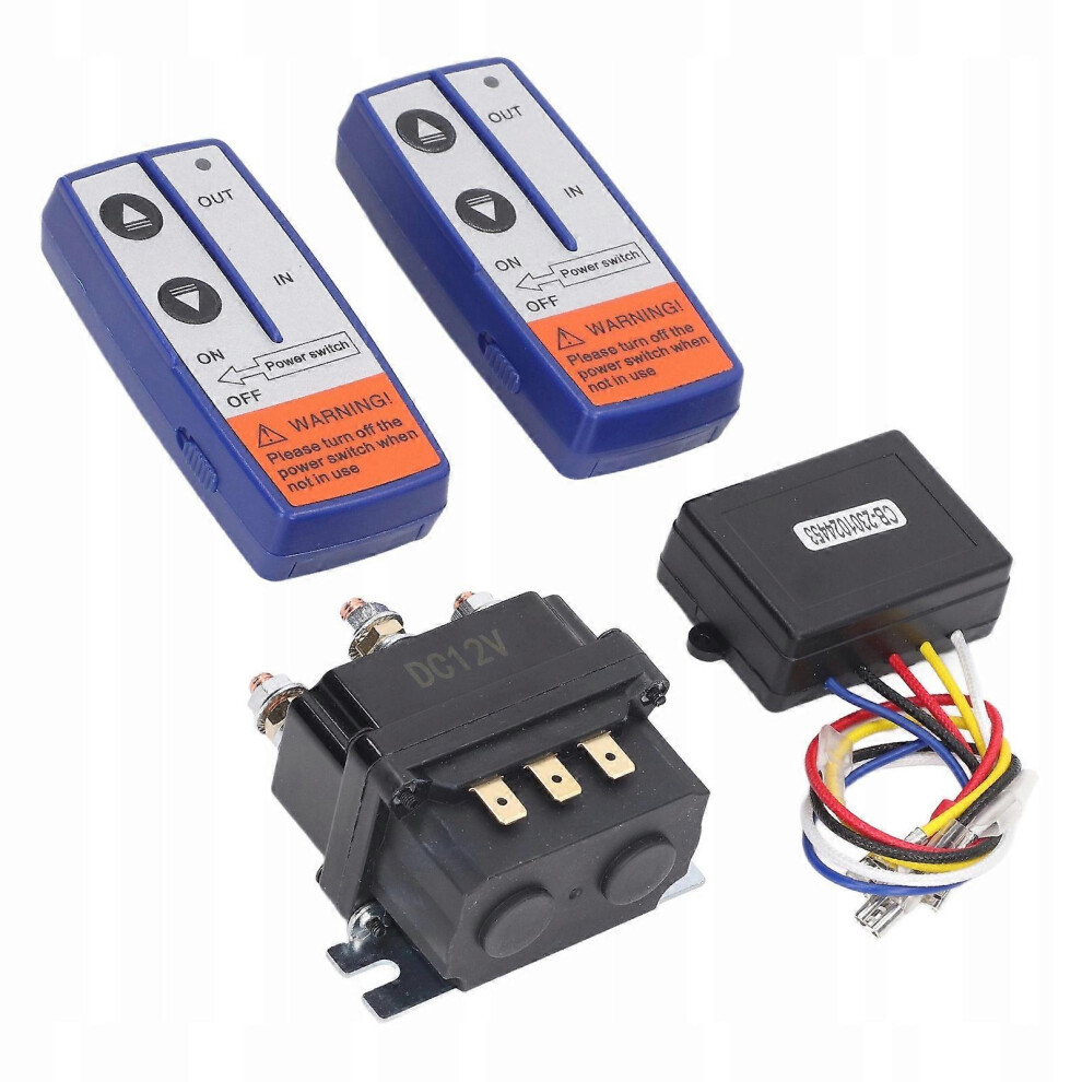 Winch Relay Kit, Lr4250 12V 250A, Waterproof Low Power Consumption Long Lifespan 6901508023017