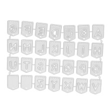 Stanzschablone Scrapbooking Embossing Machine Prägeschablonen Schablonen Stanzformen, Zubehör Für Sizzix  Shot Und Andere Stanzmaschine (B)