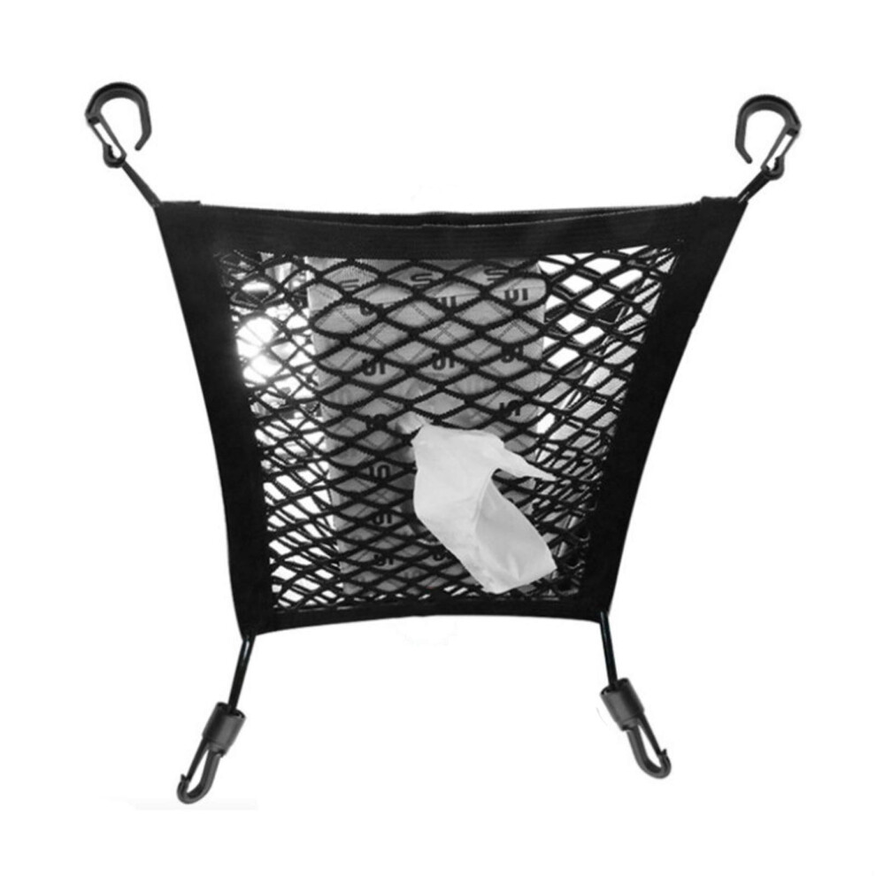 Car Seat Organizer Mesh Net Backseat Storage With Pet And Child Safety Barrier For Car 9187378540602