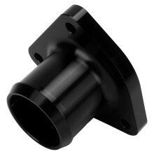 6061-T6 Aluminium Thermostatgehäuse Ersatz für Ford Powerstroke 7.3L 1999-2003 Schwarz