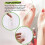 70ml Nail Art Makeup Polish Plastic Pump Dispenser Bottle Remover 6
