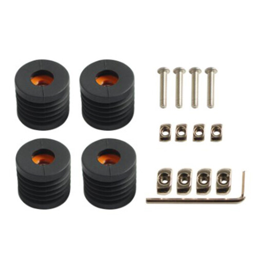 Multifunctionele rubberen matten voor X1/X1C 3D-printervoeten