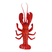 12 x 5 inch Fake Lobster Model for Dispaly Artificial Marine Animals Decoration