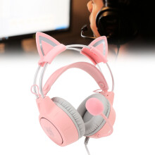 Roseate Katzenohr-Headset x15pro 50 mm RGB USB 3,5 mm